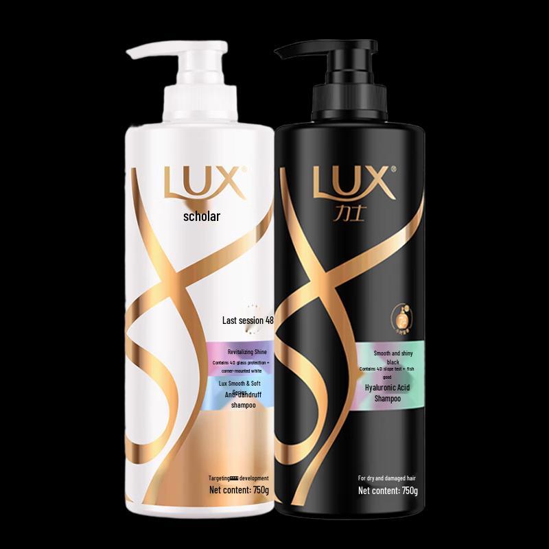 lux Revitalizing & Brightening Anti-Dandruff Shampoo Twin Pack