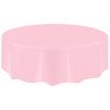 Large Plastic Circular Table Cover Cloth Wipe Clean Party Tablecloth Covers  