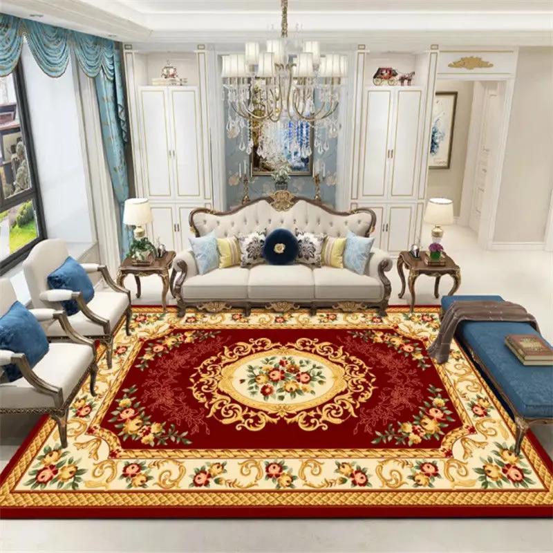 European Style Carpet Living Room Large Area Rugs Bedroom Bedside Mat Home Porch Entry Doormat Alfombras Para La Sala Moderna