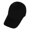 Metal tip over fit ball cap Black