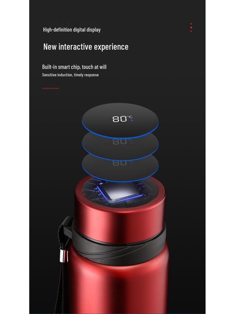 Caneca Térmica de Viagem de Aço Inoxidável 304 com Logotipo Personalizado - Grande Capacidade para Homens e Mulheres