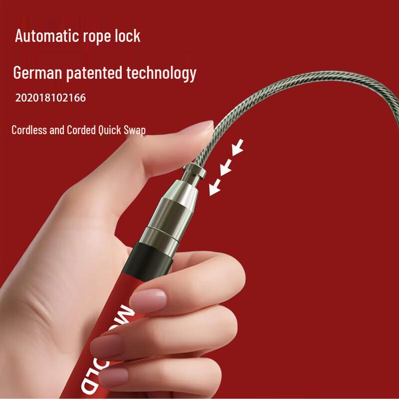 MOGOLD Profesjonalna Sznurówka do Skakania na Podwójnym Łożysku