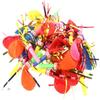 50 Stück Lustige Bunte Blaswhistle-Ballons Für Kinder Geburtstagsfeier Festival Cheerleading Geschenk Dekoration Clown Requisiten