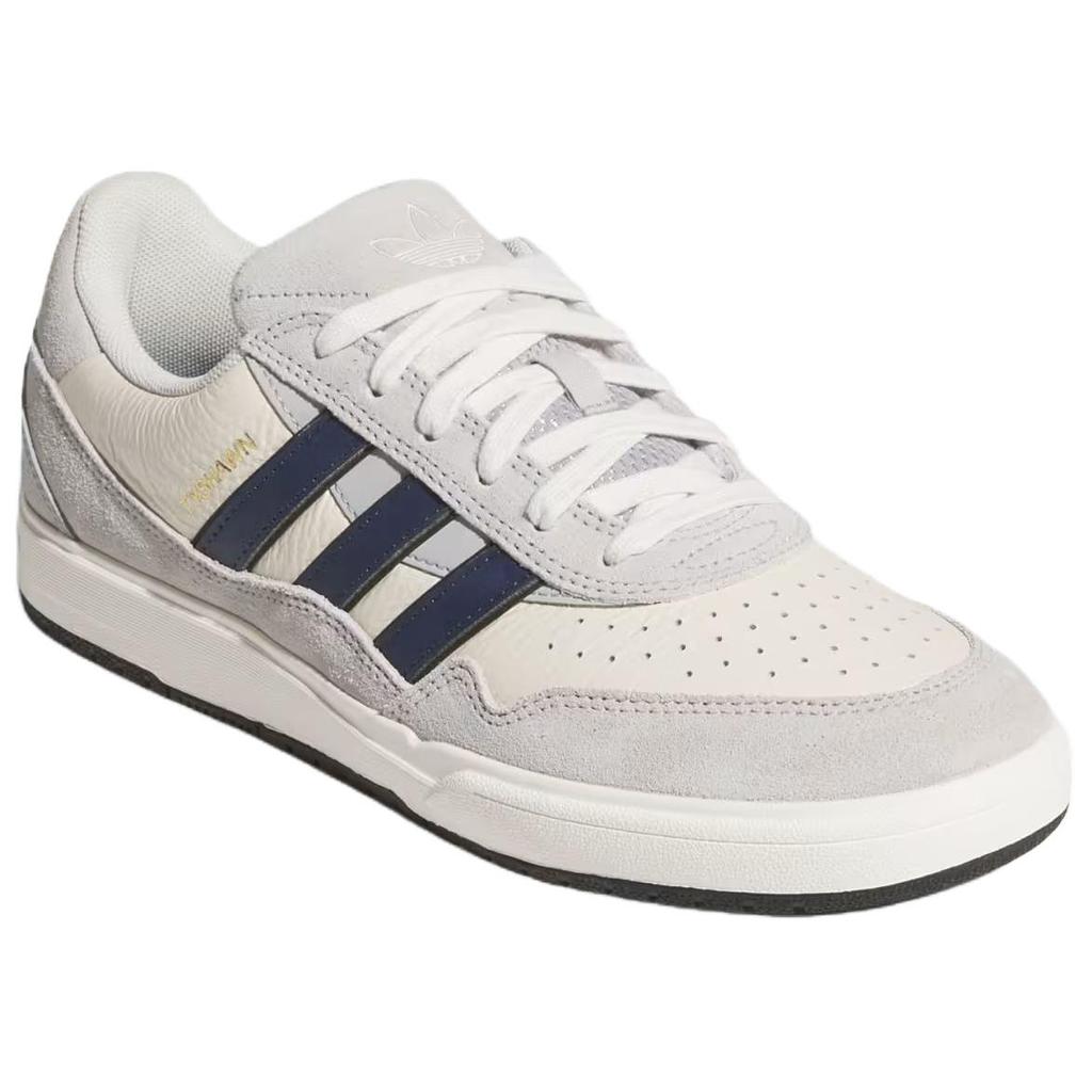 Adidas Tyshawn 2 Grey Collegiate Navy Unisex Sneakers Grey-Two Chalk-White JI3939