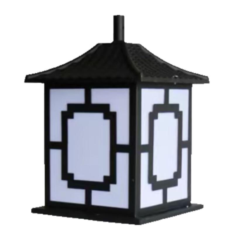 XINGSUI Outdoor Chinese Style LED Garden Lantern Street Light