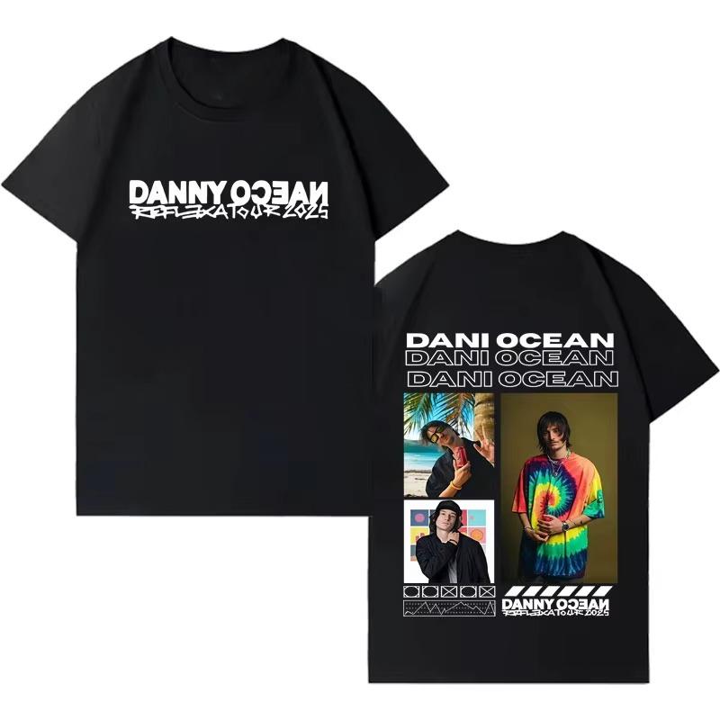 Rapper Danny Ocean Album Tour Graphic Tshirt 2026 Mens Harajuku ONeck Casual Clothes Classic Casual Short Sleeves Top Unisex
