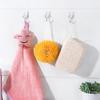 6Pcs/set Traceless Nailless Powerful Viscous Wall Hanging Hook for Kitchen Bathroom