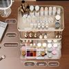 High-End Skincare and Makeup Organizer: Large Capacity Cosmetic Storage Box and Dressing Table Rack