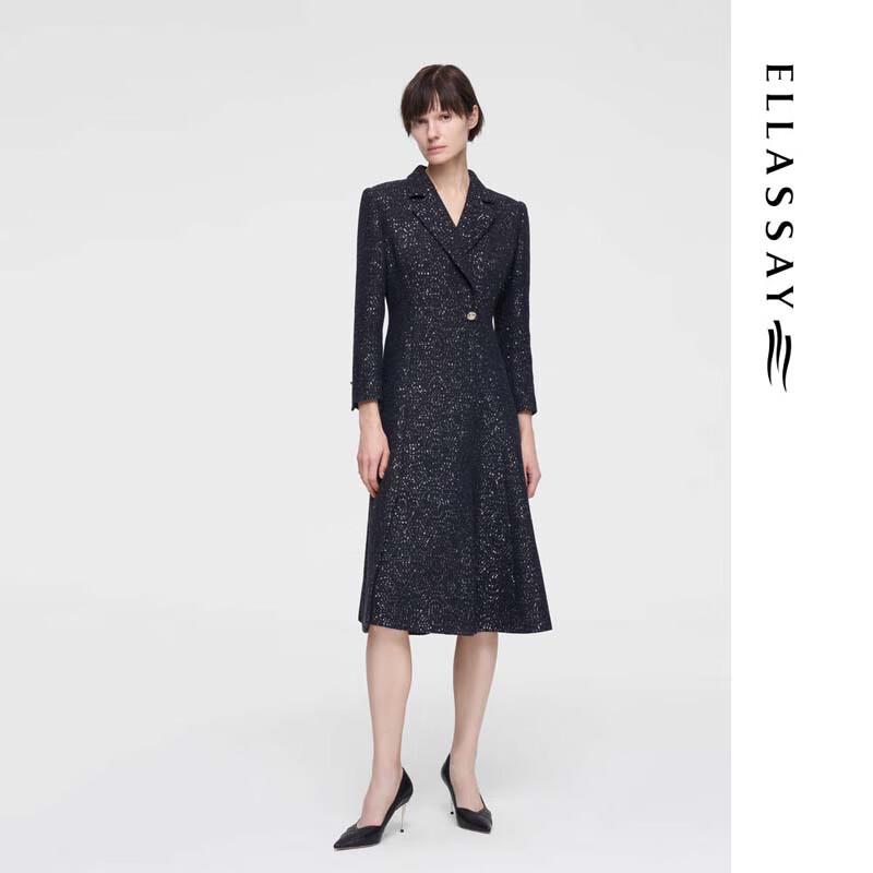 

ELLASSAY Slim Mid-Length Dress M