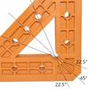 Corner Clamps 6 Pieces 45-degree Reusable Precision Tool Woodworking Square Clamps For Miter Panel Home Cutting Art Home Making