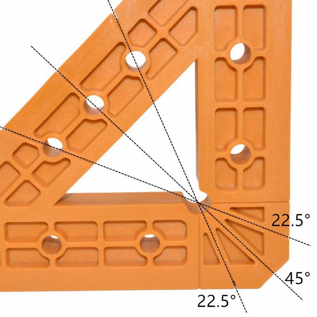 Corner Clamps 6 Pieces 45-degree Reusable Precision Tool Woodworking Square Clamps For Miter Panel Home Cutting Art Home Making
