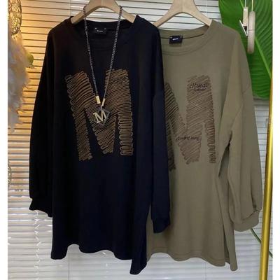 Mikina pro ženy Oversize Fleece Zesílená Volná Kulatý výstřih Ležérní Pulovr Dlouhý rukáv Zimní Mikina Top