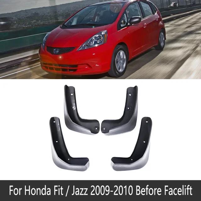 

4pcs For Honda Jazz Fit GE6 2009 2010 2011 2012 2013 Car Mud Guard Antifreeze Flaps Splash Mudflaps Door Guards Auto Accessories