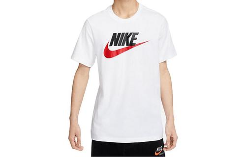 Nike Logo print T shirt DX1986-101 L белый