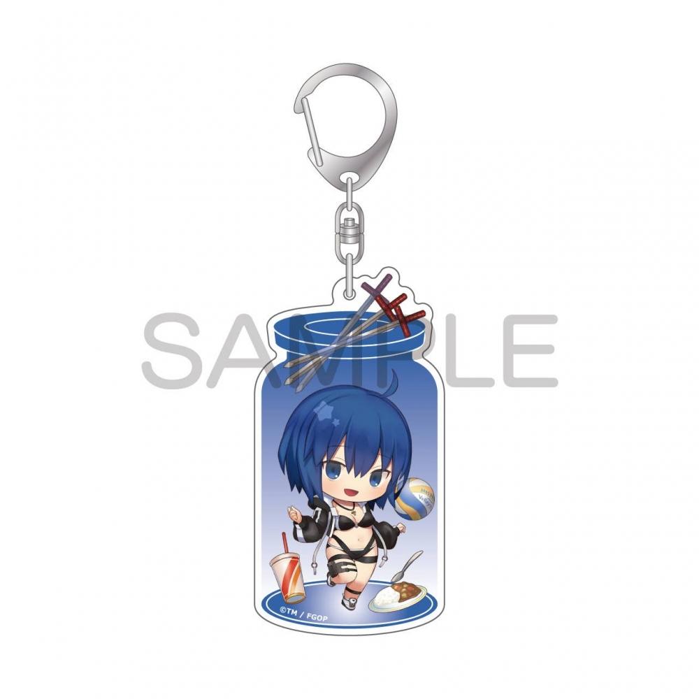 Fate Grand Order Charatoria Acrylic Keychain Moon Cancer  Mysterious Agent C.i.e.l.