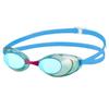 Swimming Sniper Green X Emerald for Ages 12 and WORLD AQUATICS Approved Model [Swans] Japanese-made Goggles, SR-10M GEM, Mirror, Racing,