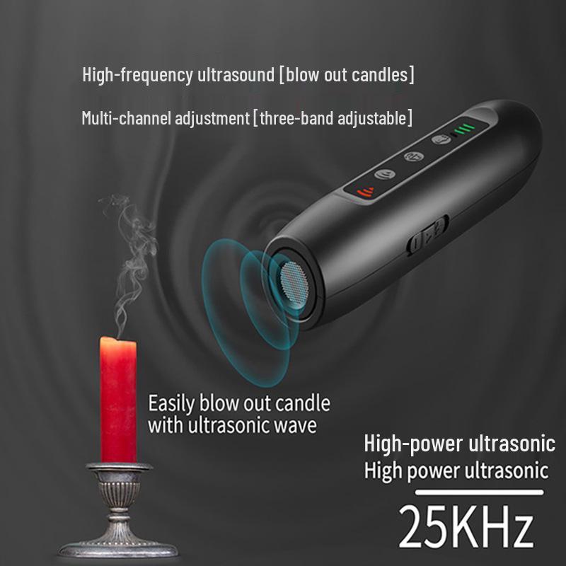 TikTok Ultrasonic Dog Repeller - Portable Anti-Bite Bark Stopper & Training Device