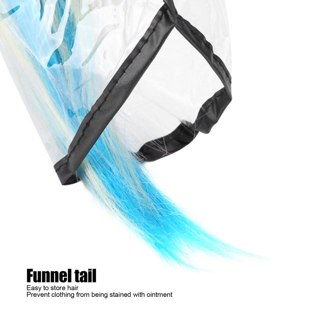 Hair Treatments Dyeing Funnel Home Salon Hair Shampoo Washing Rinse Cape Accessory