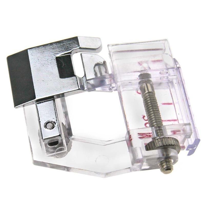 Adjustable Sewing Presser Bias Tape Binding Foot Snap On For Brother Sewing Machine