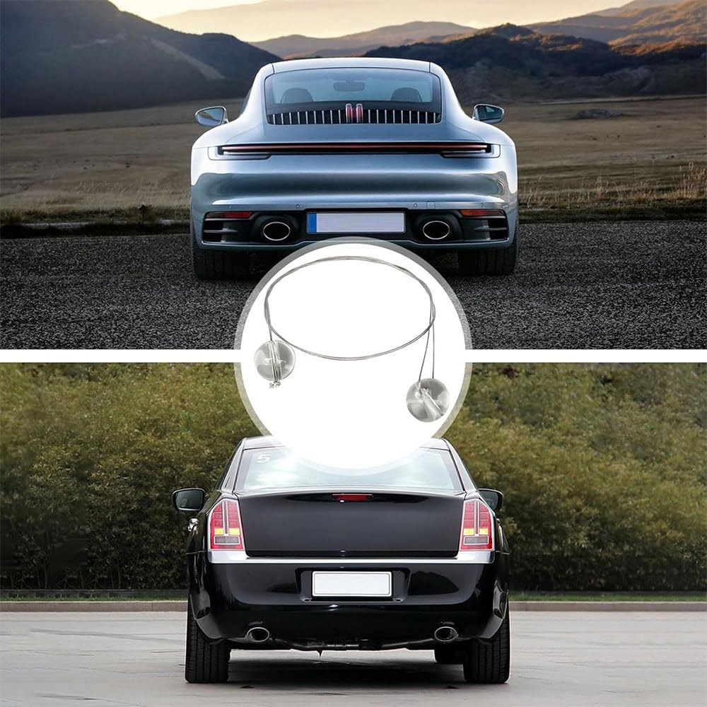 DONGFANGB Car Emblem Removal Tool, Easy To Remove Without Damage, 11.8 Inches (30 Cm)