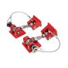 Universal Hood Latches Kit Retro Metal Locking Mechanism Strong Construction Hood Locking System for Automotives Use