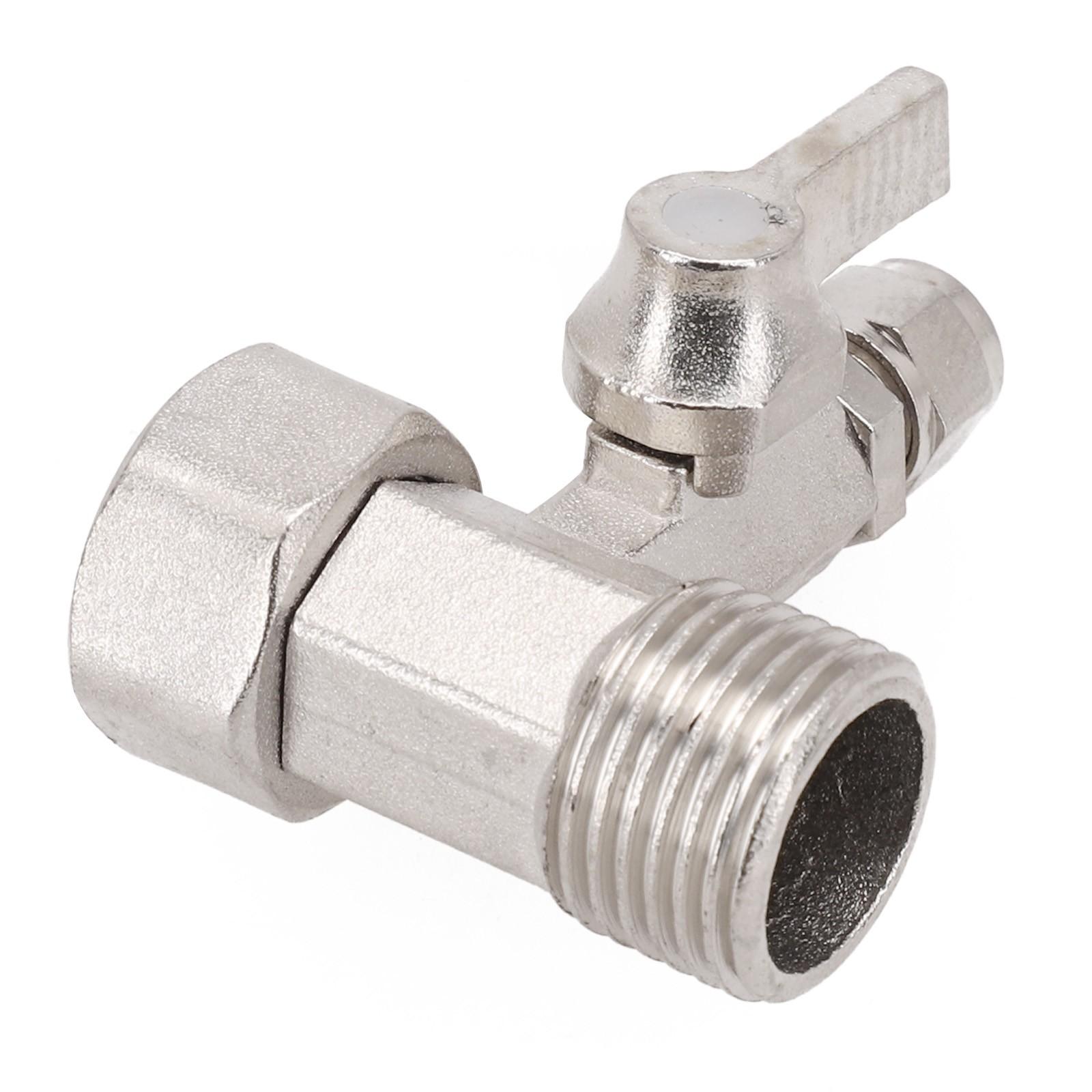 

All Metal Water Line Adapter with Shutoff Valve for 12 to 14 Inch Tubing
