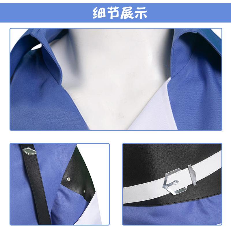 Anime Castlevania Nocturne Richter Belmont Cosplay Costume Uniform Top Pants Glove Adult Suit Halloween Party Costume For Men