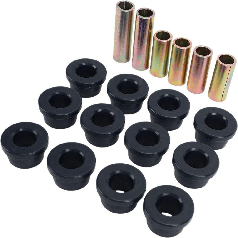 Front Upper Suspension Bushing Sleeve 18 Pcs Bushing Sleeve Kit For Club Car DS
