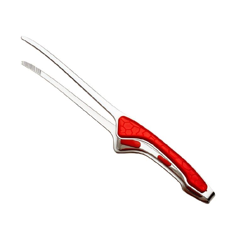

Multipurpose Silicone Handle Tongs Suitable For Indoor And Outdoor Cooking Kitchen Gadget Outdoor BBQ Tool