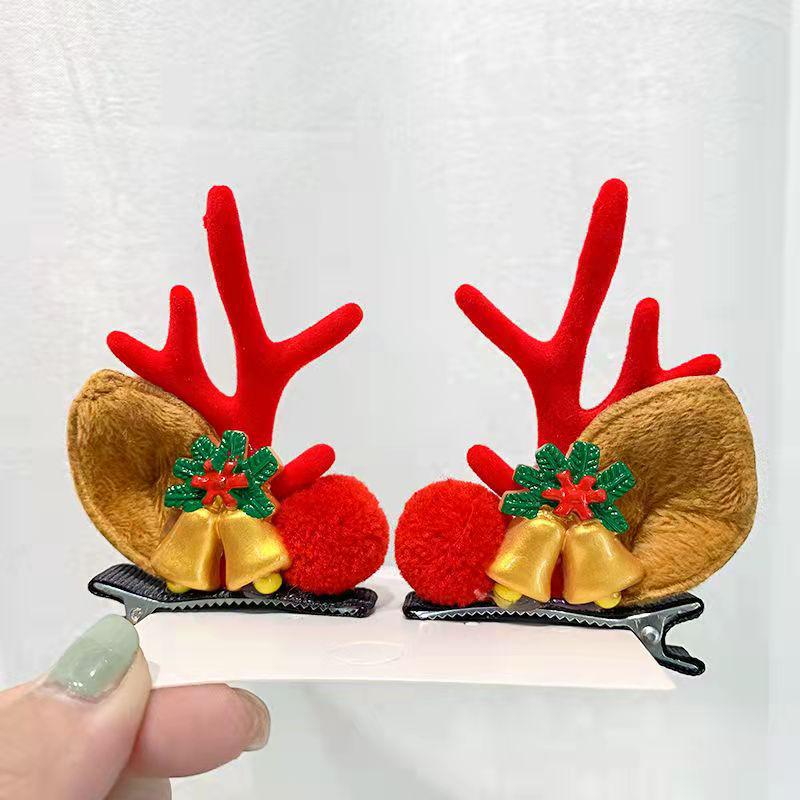 Christmas Antler Hair Clip: Cute Baby & Children’s Headband for Performance Props