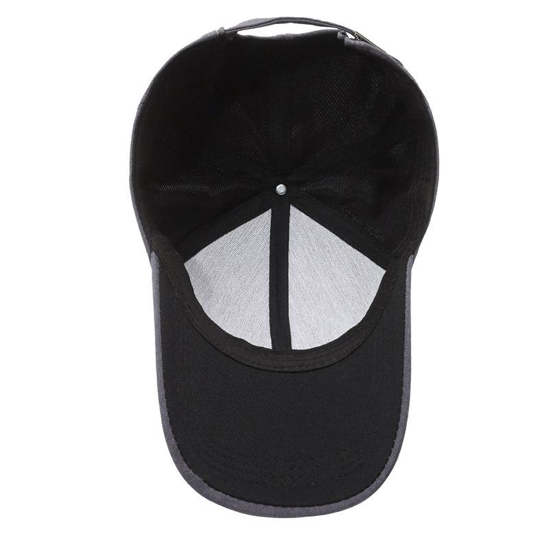 Men's Long Brim Baseball Cap Sunscreen Sun Hat Spring Summer Outdoor Fishing Sun Protection Cap Male Peak Cap
