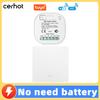 Battery-free, Waterproof, Self-powered Smart Switch; Wireless and Adhesive, Remote Control for Easy Household Use.