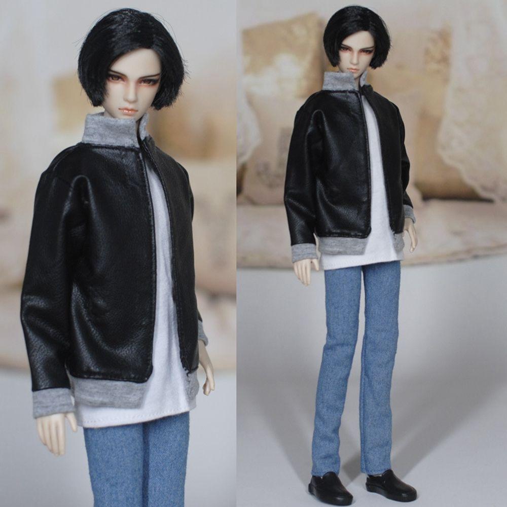 Toys 11.5" 1/6 BJD Dolls Clothes Shirts Accessories Leather Coats Male Doll Jeans Dolls Trousers