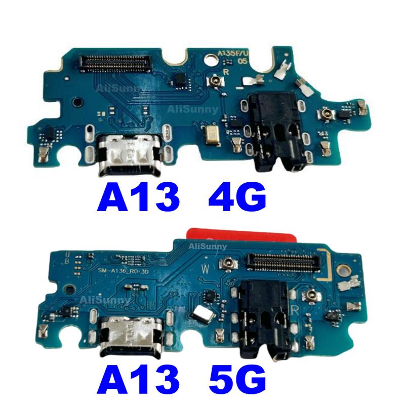 SamSung A13 A14 A23 A24 A32 A34 A52 A72 5G A02S A03S A04S için Şarj Portu USB Dock Esnek Kablo Dock Kartı