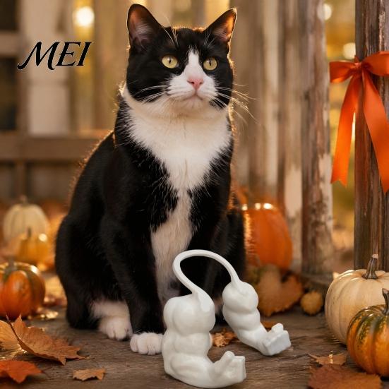 Cat Cosplay Costume Muscle Arm, Funny Photo Prop, 3D Printed Muscular Pet Shoulder Attachment for Feline Party Accessories Gift Owners