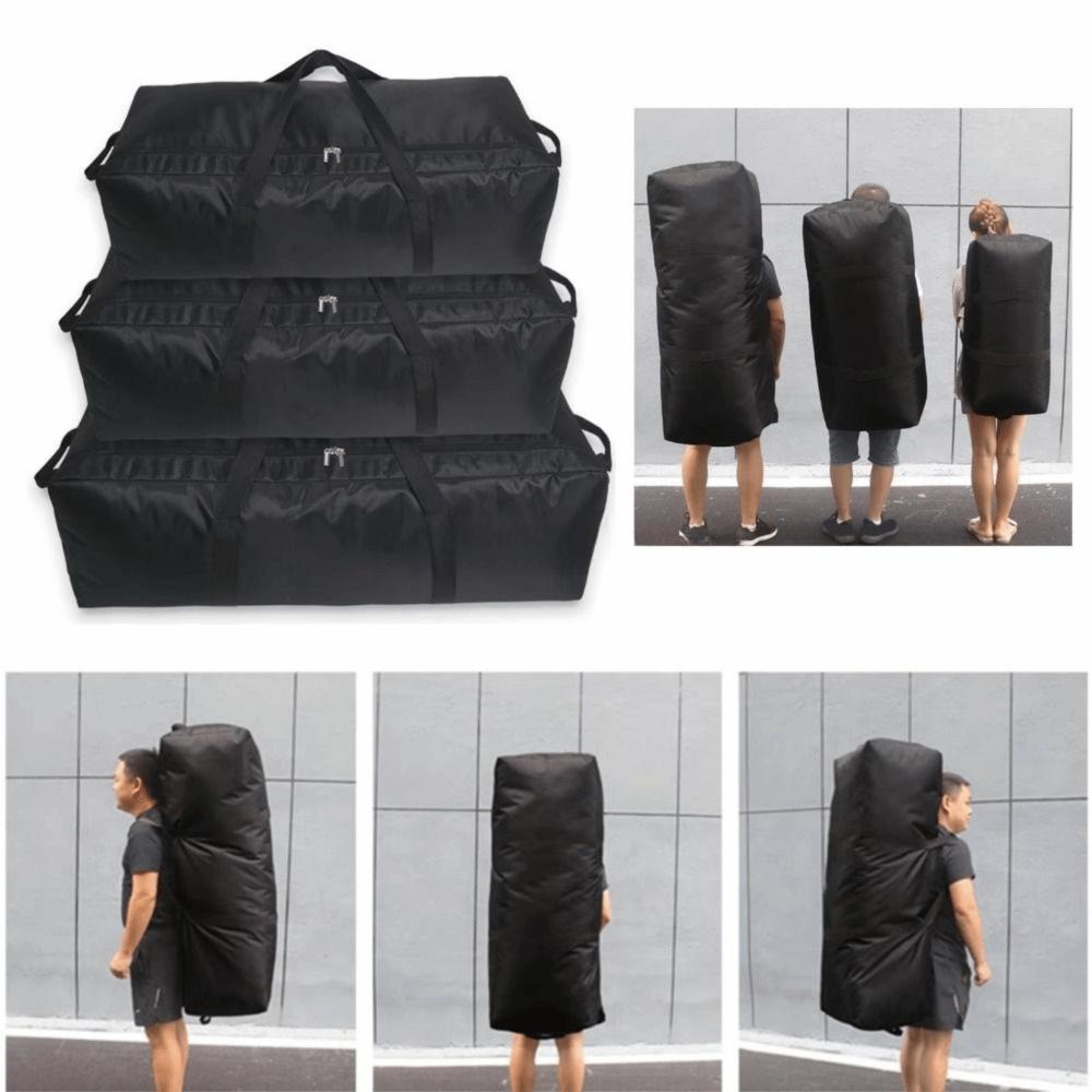 Reinforced Handles Oxford Cloth Hiking Handbag Waterproof Camping Tent Storage Bag Hiking