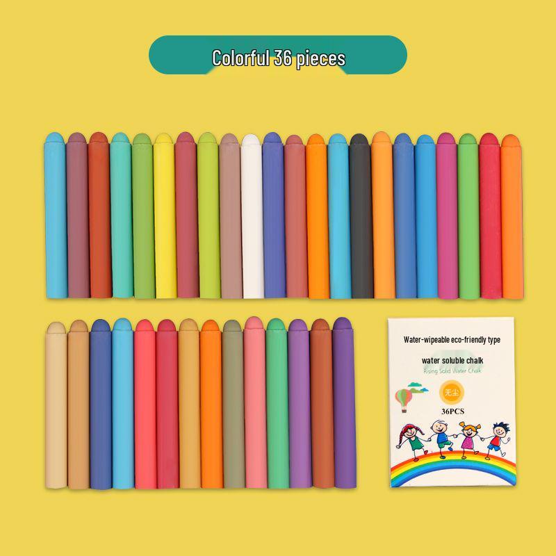 Dust-Free Colorful Chalk for Children's Blackboard