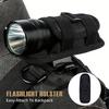 360 Degree Rotatable Flashlight Holder Pouch Durable Torch Case Flashlight Bag  Outdoor Activities