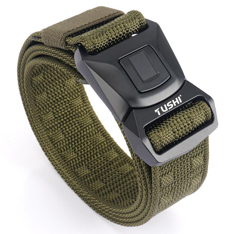 Enhanced Camouflage Tactical Nylon Belt for Training & Safety