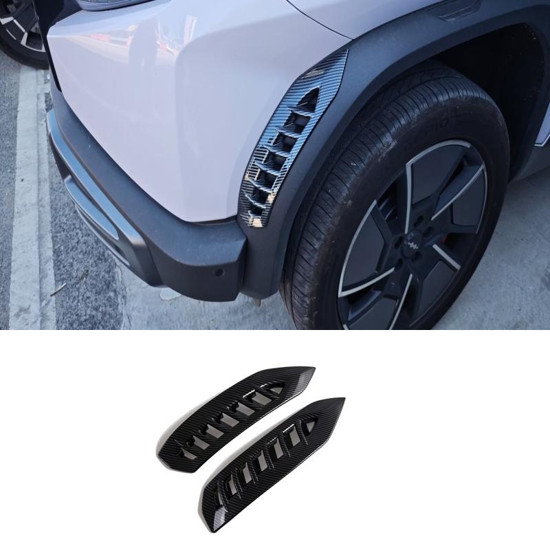 For BYD Equation Leopard Titanium Super 3 2025 2026 Front Rear Wheel Eyebrow Side Air Vent Outlet Frame Fog Light Lamp Cover