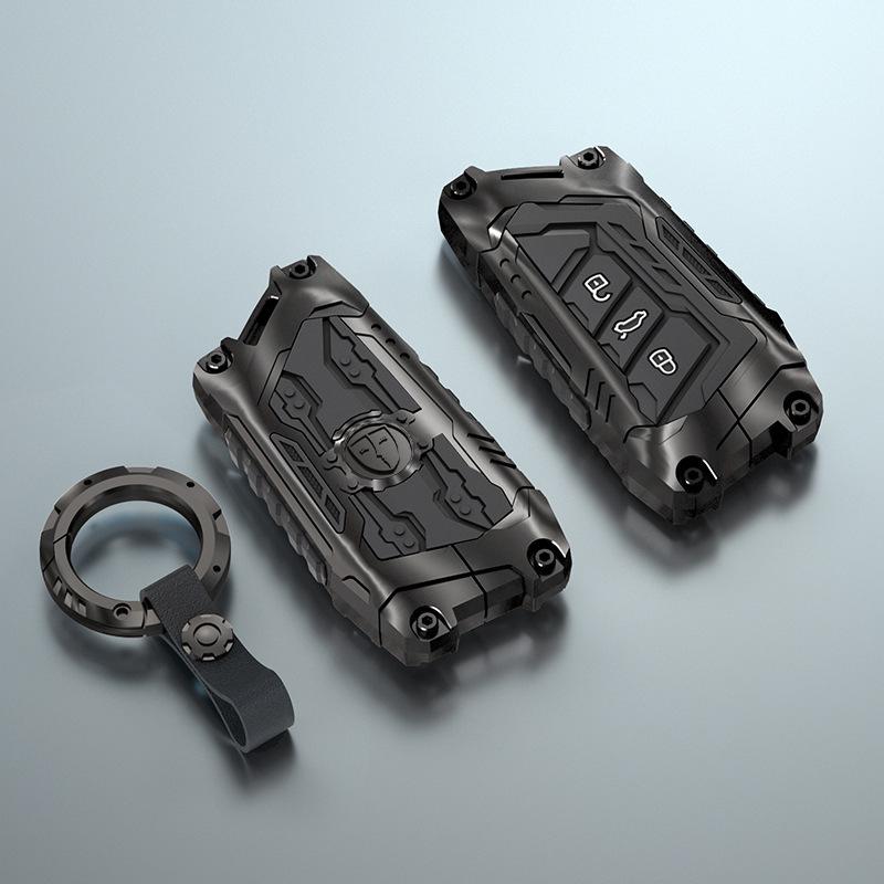 Mecha Style Key Case for Volkswagen Sagitar/Passat/Lavida - 2024 New Year Gift
