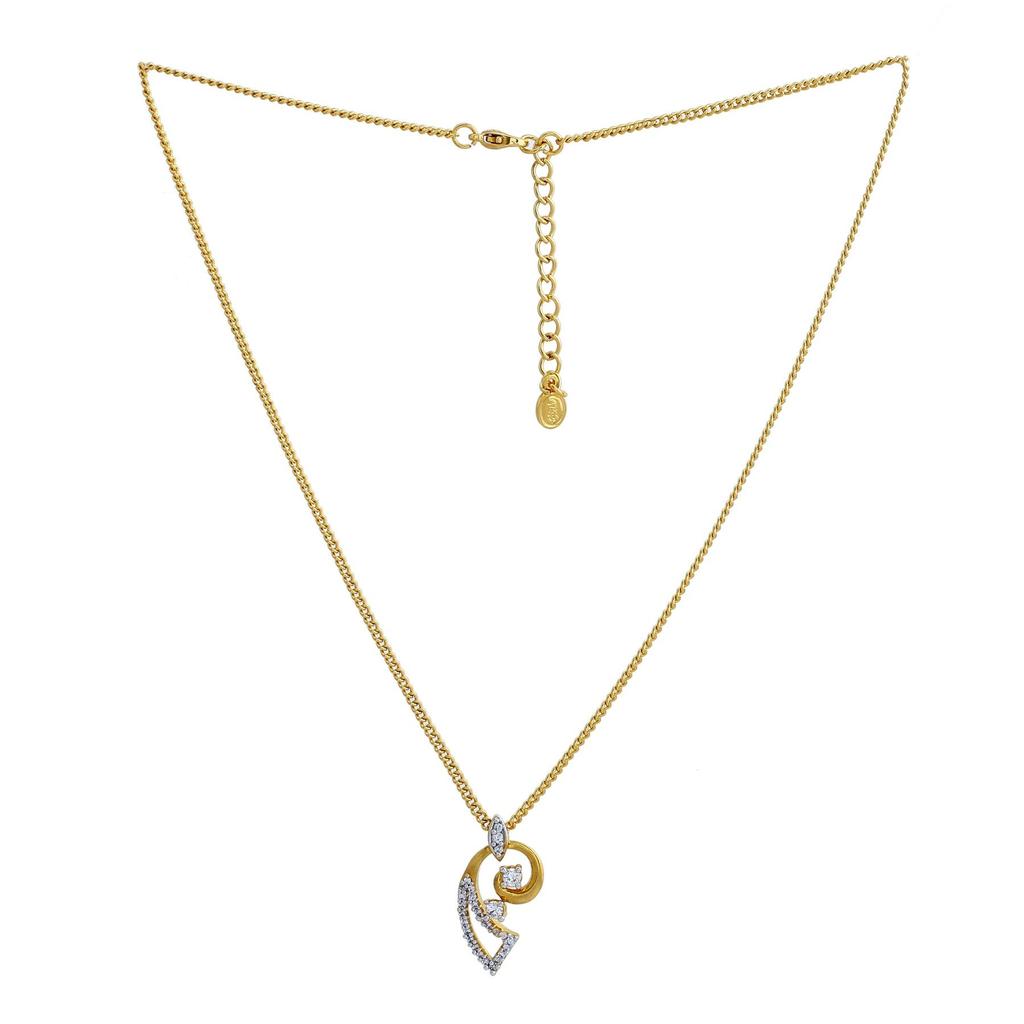 Stylish Designer Shell Necklace with Gold and Silver Plated