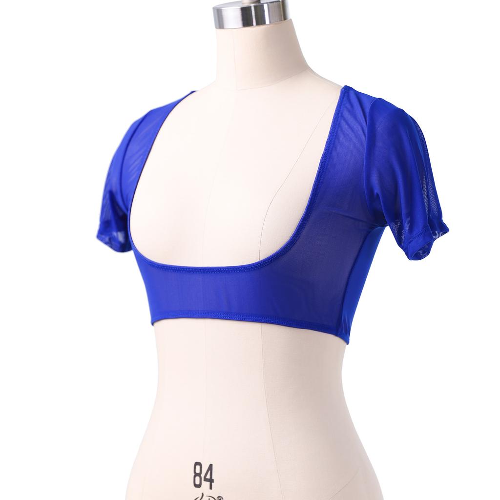 Belly Dance Costume with Water Gauze Chest Support Small Top, Eastern Dance Belly Dance Costume