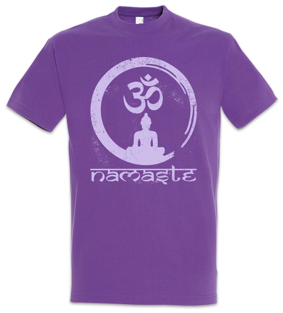 

Намасте Мужская Футболка Мужские Женские Футболки Топ ОМ Япония Буддизм Буддизм Религия Будда Японский S