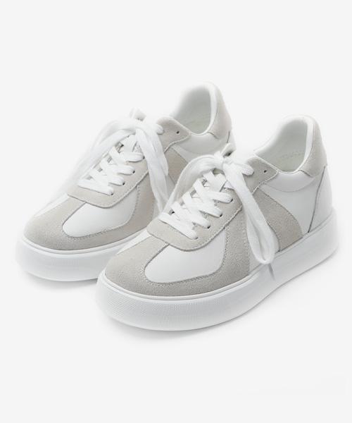 [Hilltop] Elevated 7CM Lift German Army Trainers Pendle Gray HT3515