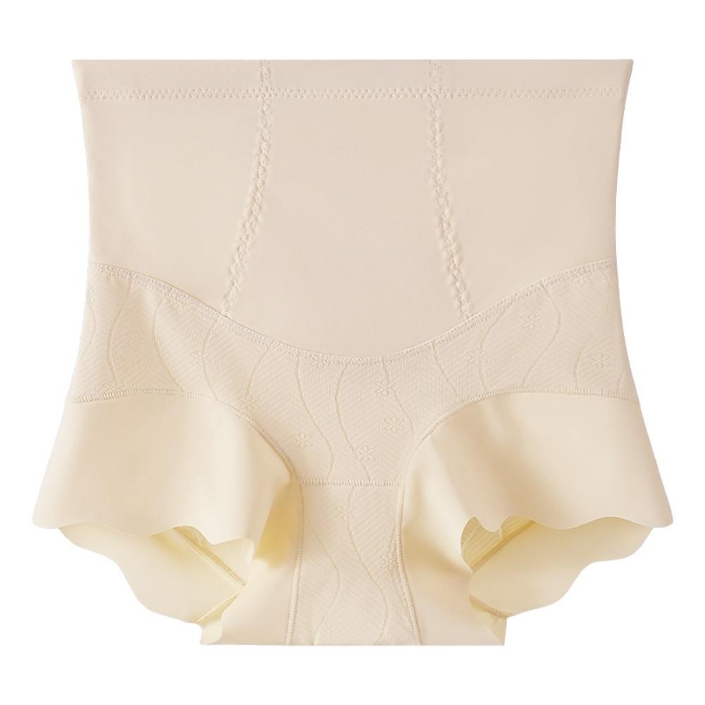 

Пуш-ап Утягивающее Формирующее Белье С Высокой Талией Боди Формирующие Трусы Контроль Живота Нижнее Белье Женское M телесный