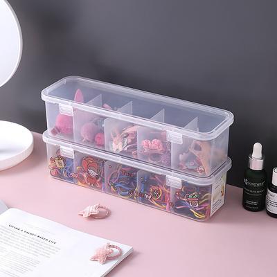 Transparentní organizér datových kabelů, klasifikace, prachotěsný organizér karet s víkem, sběrný box pro kancelář a domácnost