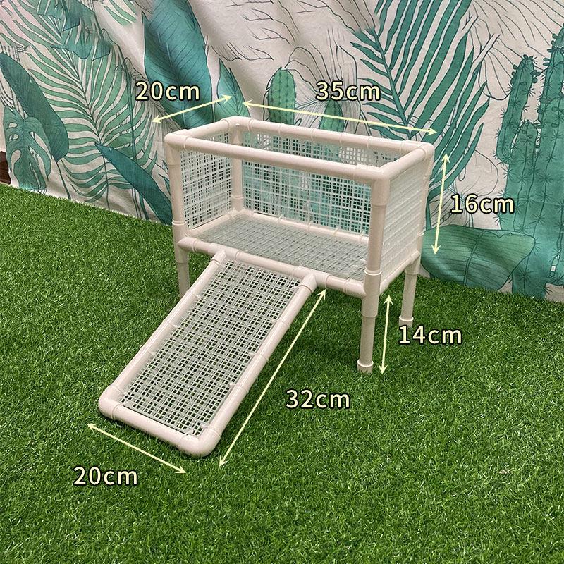 Turtle Sunbathing & Climbing Platform – Adjustable Handmade Floating Rest Area