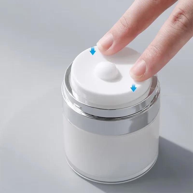 Cosmetic Jar 15/30/50ml Moisturizer Jar Container Empty Cream Subpackage Vacuum Bottle for Skincare Face Makeup Lotion Creams