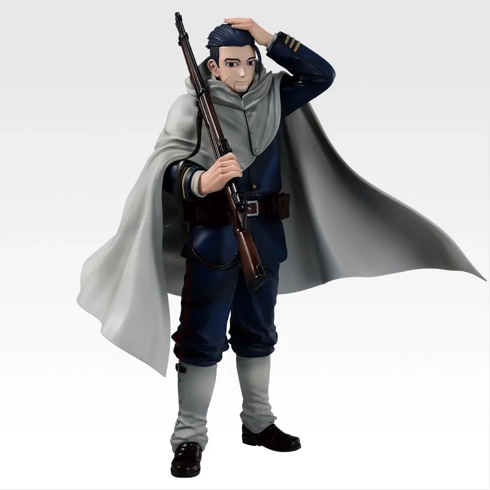 Ichiban Kuji Golden Kamuy Nugget Prize B Chance Hyakunosuke Ogata MASTERLISE ~Gold Scramble~ (Double Campaign) белый
